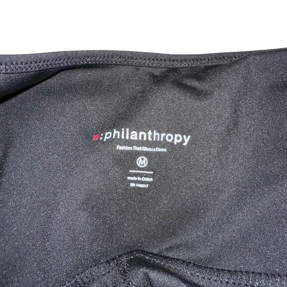 NWT n:Philanthropy Lolo Black Sleeveless Scoopback Bodysuit in Black Cat MEDIUM - Picture 5 of 11